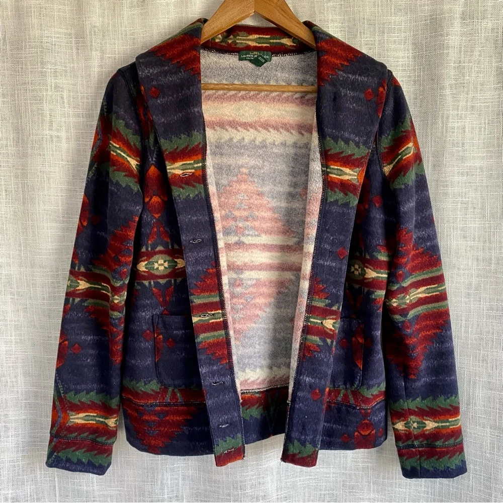 Lauren Ralph Lauren Multicolor Patterned Blazer - Picture 2 of 6